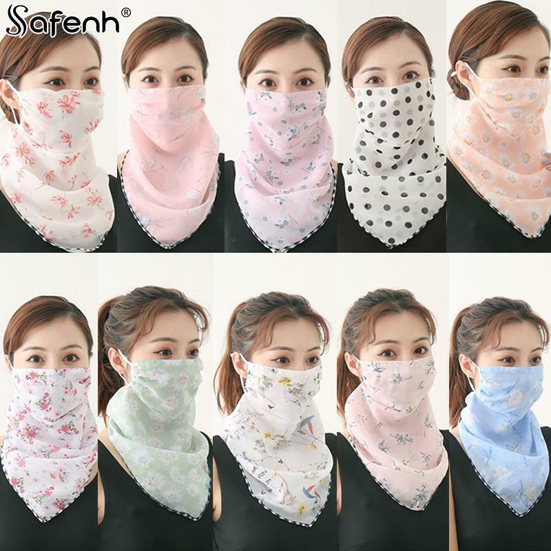 1 шт., женский шарф-маска от солнца, с защитой от пыли
