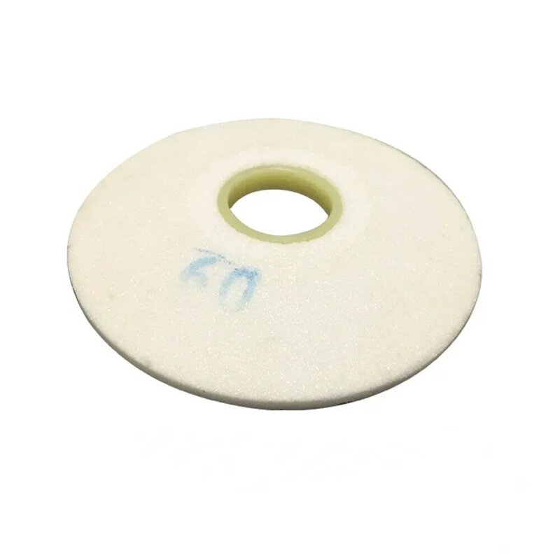 Muela de corindón rojo blanco en forma de disco, muela de cerámica 100/125/150/200/250