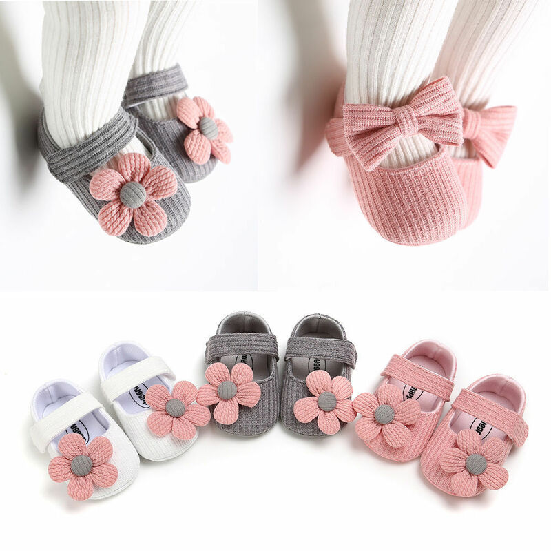 0〜18mの赤ちゃんと女の子のためのレトロな綿の靴,秋,最初の柔らかい底の靴