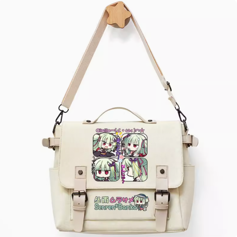 Аниме Senren Banka сумка Unsix модная повседневная сумка через плечо для подростков Студенческая сумка-мессенджер B787
