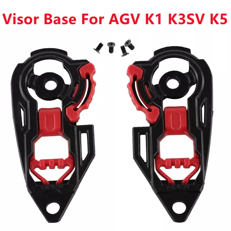 Parti del Casco del motociclo accessori blocco della Base della visiera del Casco per AGV K1 K3SV K5 Casco Moto meccanismo Capacete Shield Lock