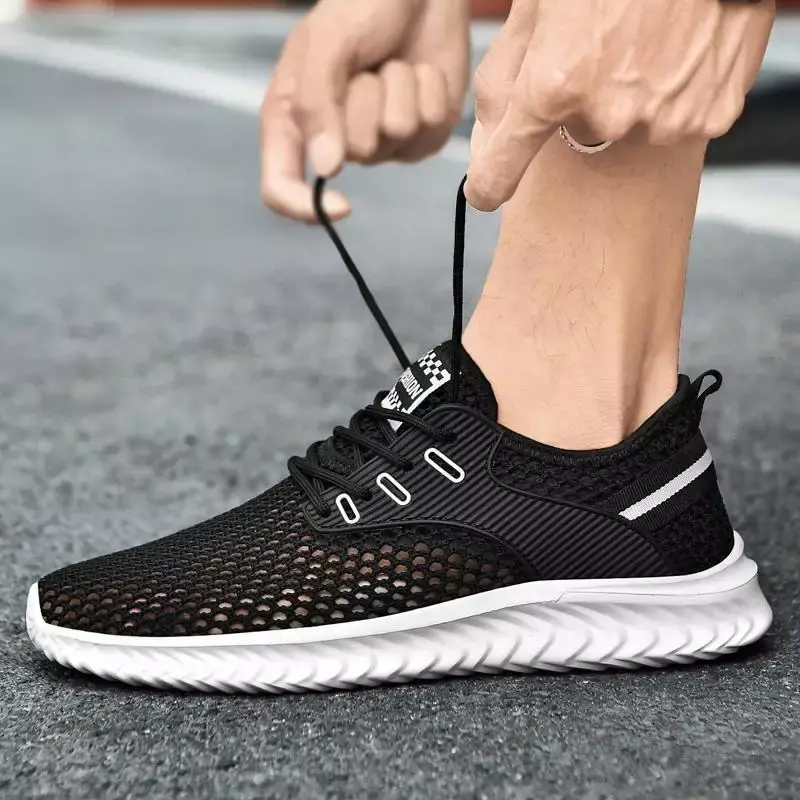 Мужская обувь, Новинка лета 2024, дышащие мужские кроссовки для тенниса, женская обувь для бега, кроссовки для скейтборда