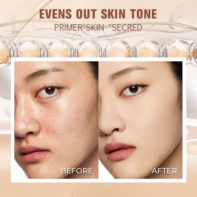 20ml Gesichts primer Make-up Basis unsichtbare Poren glättet feine Linien Öl kontrolle aufhellen Feuchtigkeit primer für Gesichts kosmetik f6g7