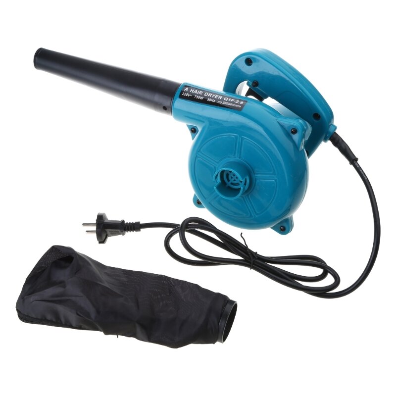 Practical Vacuum Cleaner 220v Electric Air Blower 2 in 1 for Blowing Leaf Garden