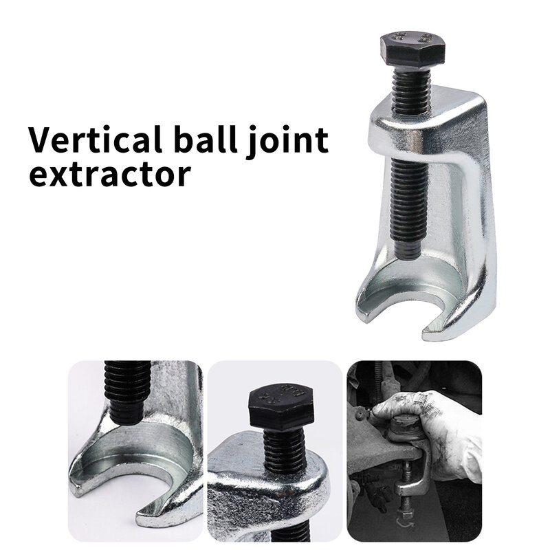 Car Ball Joint Separator Tie Rod End Puller Extractor Pitman Arm Puller Steel Splitter Removal Tool Auto Repair Tool Hand Tool