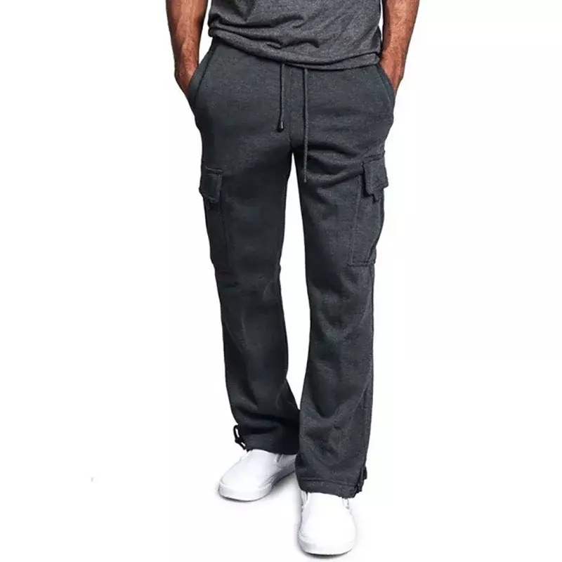 Брюки-карго мужские тактические, повседневные штаны в стиле милитари, прямые брюки-слаксы, уличная одежда, джоггеры