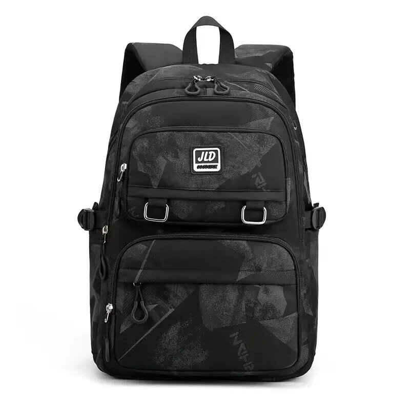 Męska wielowarstwowa plecak o dużej pojemności, prosta torba biznesowa na komputer rekreacyjna dla mężczyzn i kobiet, torba na dziennik podróży
