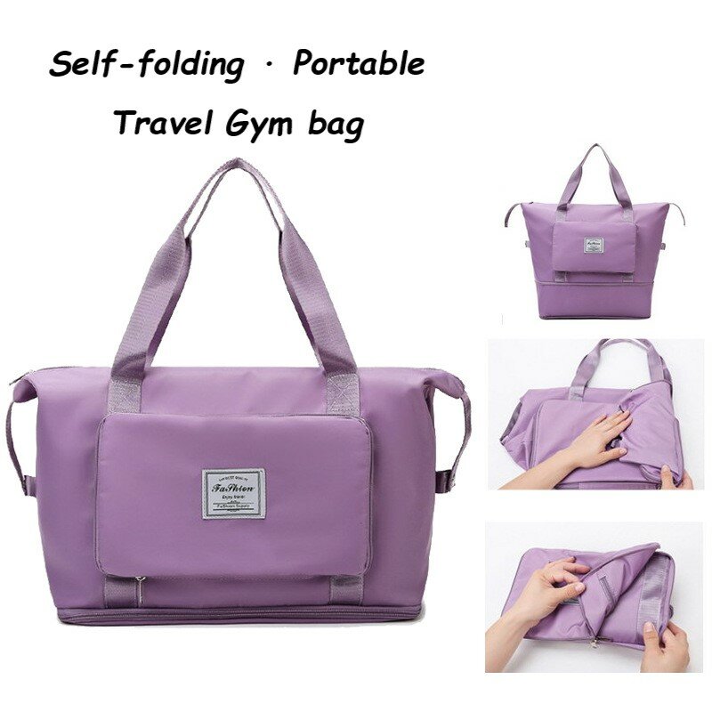 Reisetasche Frauen Reisetasche Umhängetasche große multifunktion ale Taschen für Mädchen weibliche Sport aufbewahrung mit großer Kapazität