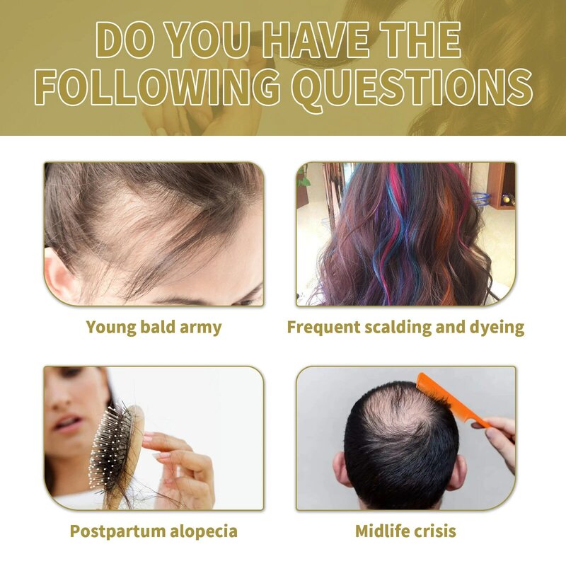 Питательный спрей для роста волос, эссенция для восстановления и восстановления волос, сыворотка для быстрого роста волос, уход за волосами