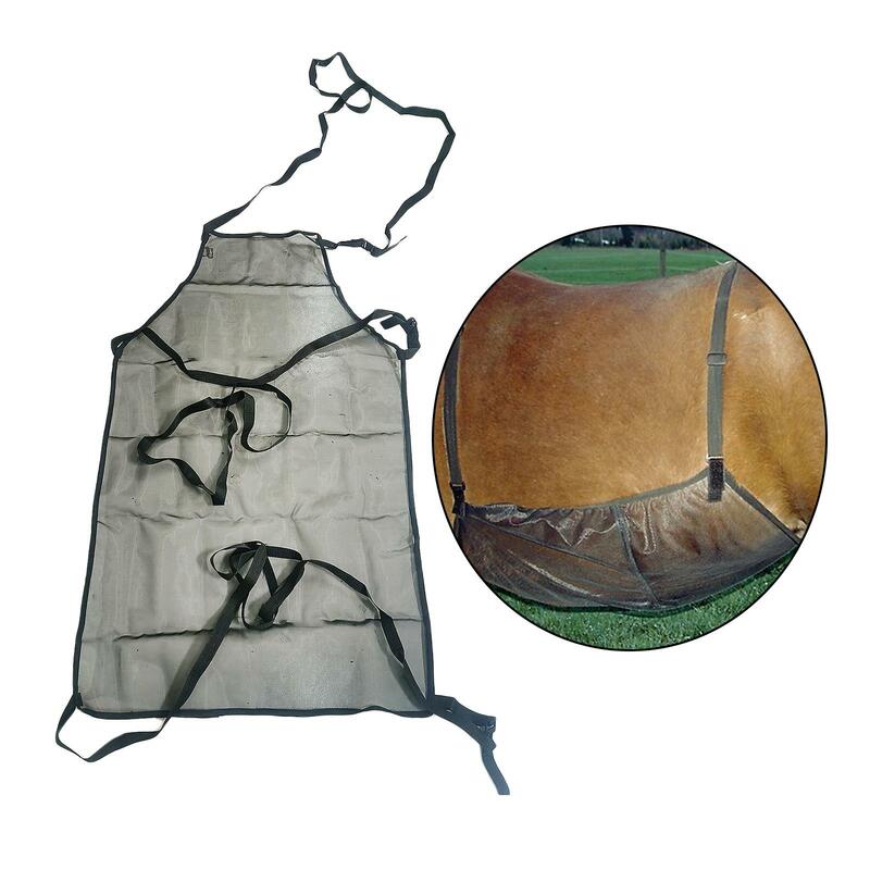 Fly Rug-Manta de cubierta de vientre de hoja de caballo, cubierta protectora de Abdomen