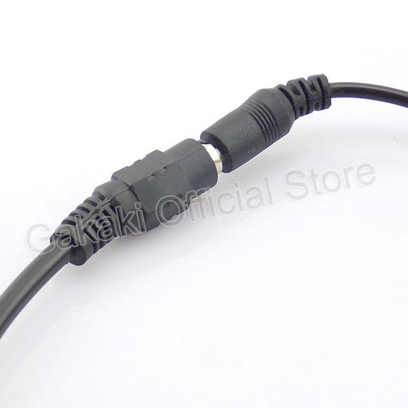2.1*5.5mm 1 żeński do 2 3 4 5 8 męski kabel z wtyczką rozdzielacz mocy DC do akcesoriów kamera do monitoringu CCTV Adapter do zasilacza 12V