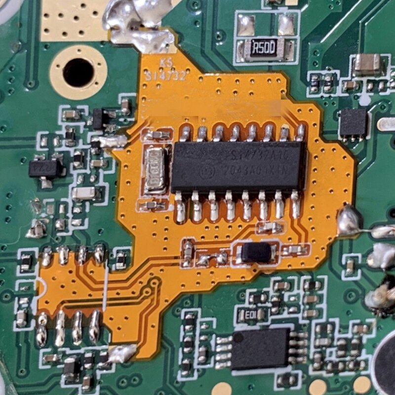Chip e Crystal Oscillator Component, Modificação Module, V2 FPC Versão para Quansheng UV-K5, SI4732