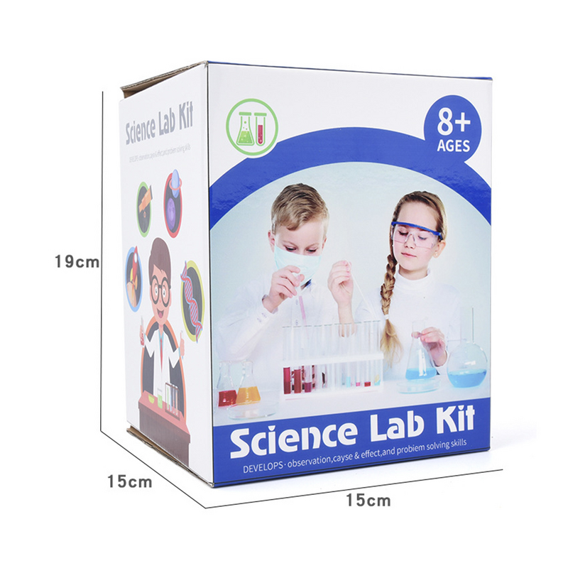 Ciência S-Scientific Kiteducational Costume for Kids, Stem Experiment Equipment, Finja Experiment Equipment, Acessórios