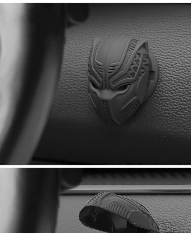 Pokrywa zabezpieczająca jednym kliknięciem do dekoracji wnętrz samochodu pasty pierścienia zapłonowego dekoracji samochodu dekoracja samochodu