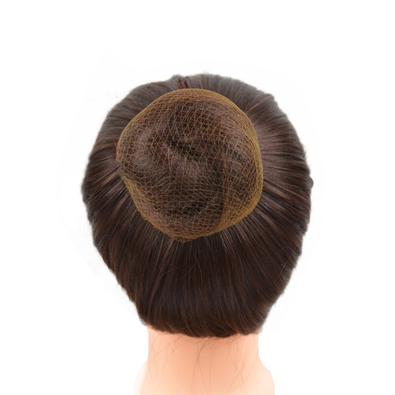10 Stück unsichtbares Netz Haar Brötchen Netz 20 Zoll elastische Nylon Haar netze für Frauen Frisur Haarschmuck