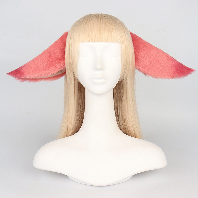 Genshin Impact Yae Miko diadema de felpa para Cosplay, orejas de zorro, horquilla, tocado, Lolita, disfraces de juego de fiesta de Halloween, accesorios para el cabello