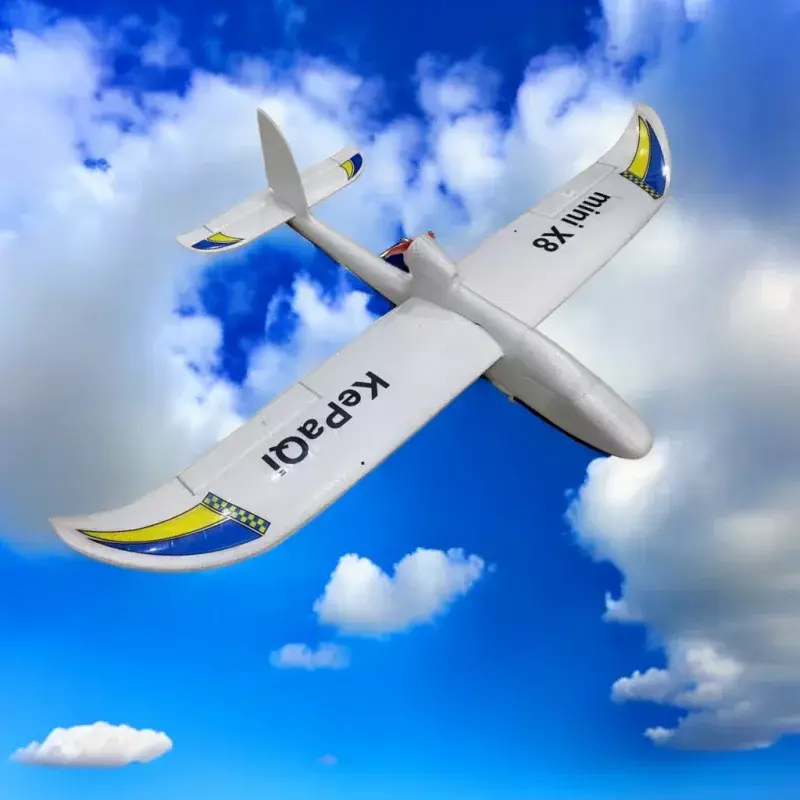 X8 Mini Aircraft Model, planador de asa fixa, nível básico Training Machine, 800mm Floating Machine, espuma RC Avião, novo