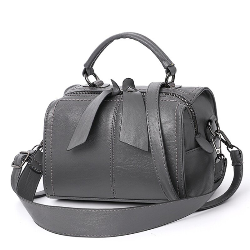 Bolsa Crossbody de couro PU para mulheres, Pequenos sacos do mensageiro, Cute Lady Handbags, Girls Shoulder Bags, Novo