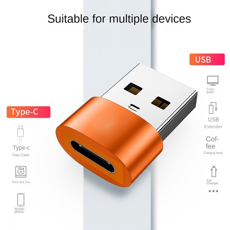 USB 3.0 C타입 수 변환기, 고속 충전 알루미늄 합금 C타입 암, 10 A OTG, 신제품