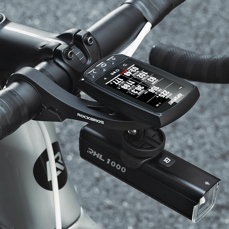 Rockbros ciclismo titular mountain road bicicleta código suporte de mesa náilon extensão quadro da câmera esportes lâmpada extensão acessórios