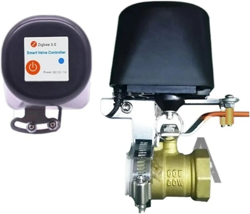 Interruptor de válvula mecánica, válvula de bola de tubería de grifo, actuador de control eléctrico, tubería de alarma de gas natural