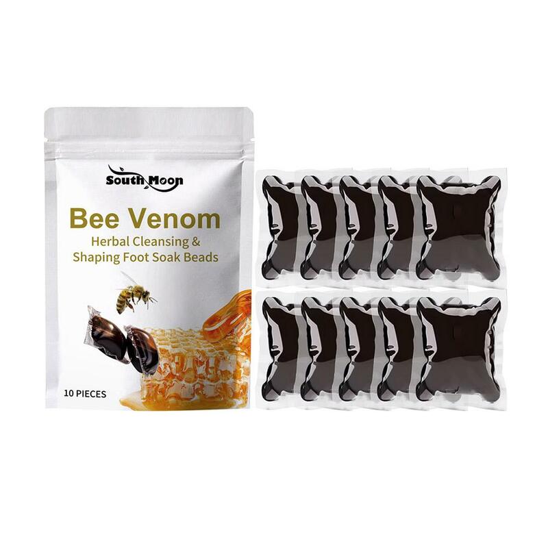 50 Pieces Lukmlca Bee Lymphatic Drainage & Slimming Foot Soak Beads Feet Health Care Dropshipping