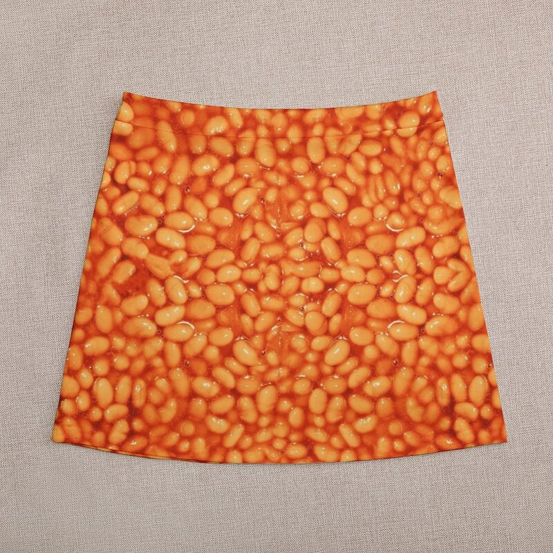 Beans In Things Pattern Mini Skirt Women skirt clothes for woman