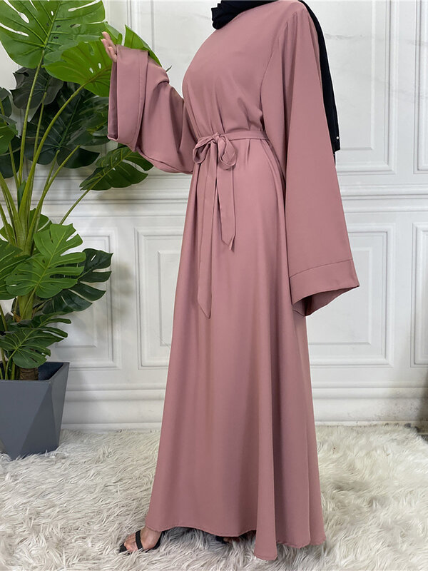 Скромная абайя, мусульманский стиль, макси-халат, турецкий кафтан, мусульманская одежда для женщин, хиджаб, платье, кафтан, платья