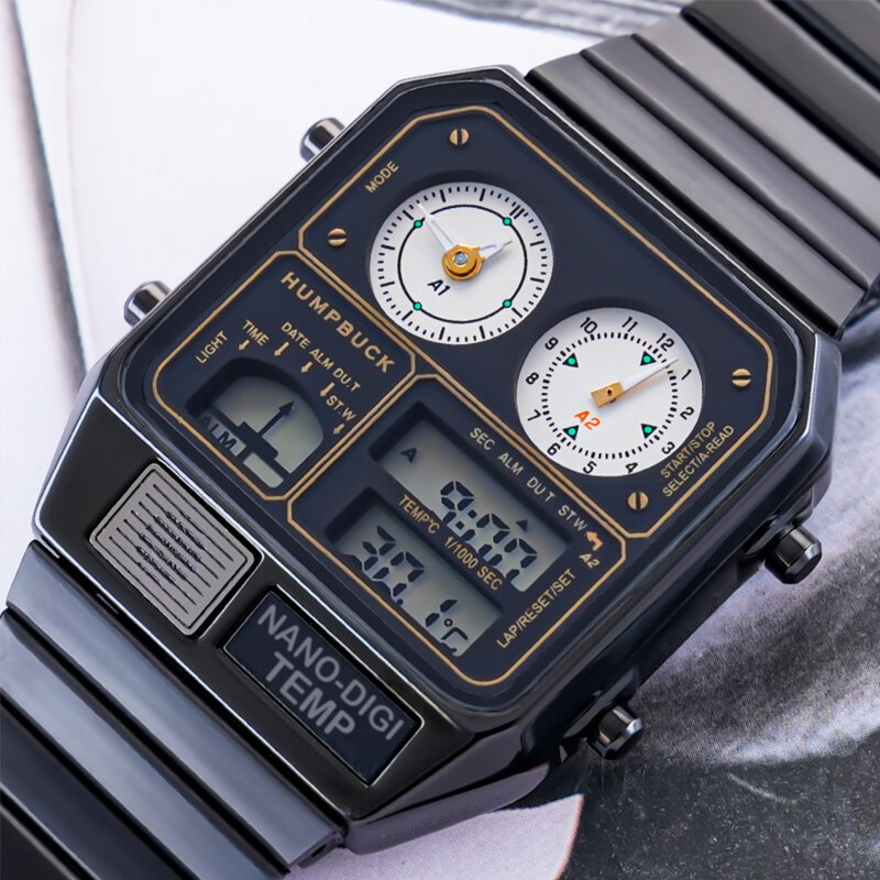 Классический дизайн часы HUMPBUCK тематический стиль для персонализированного выражения