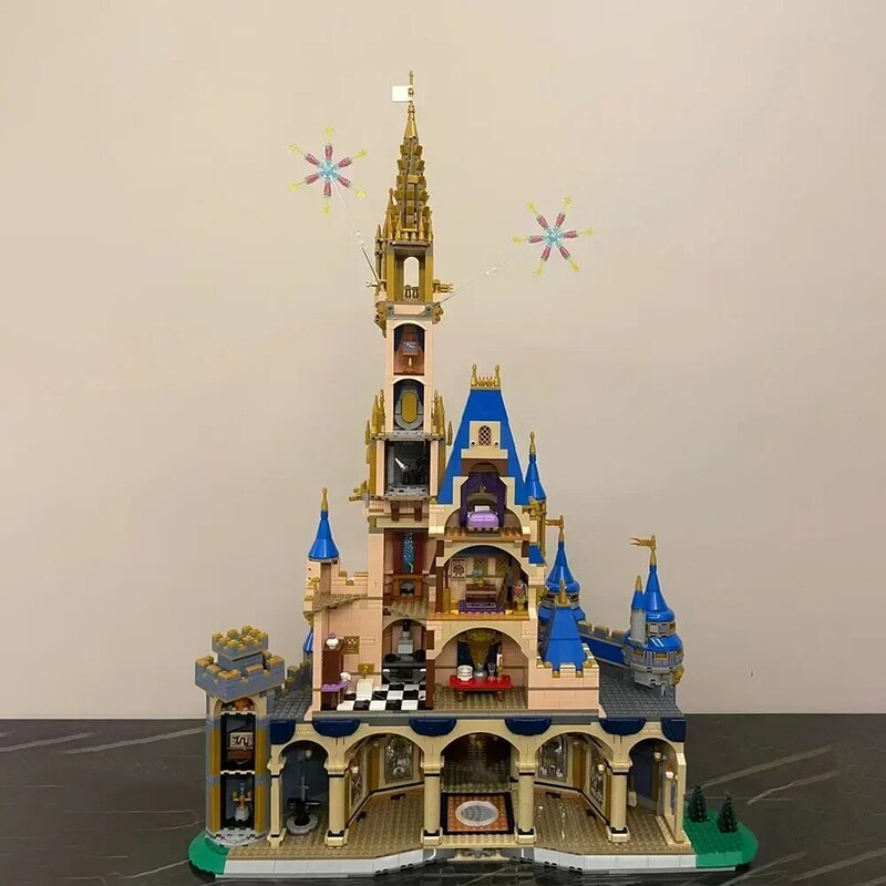 Expert criativo Dream House Model Building Blocks, tijolos modulares, figuras de ação, brinquedos educativos, presentes de Natal para crianças, brinquedos Moc, 43222