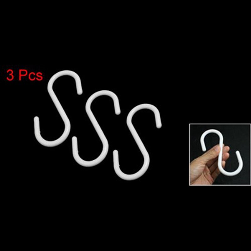 6 шт., S-образные крючки для одежды