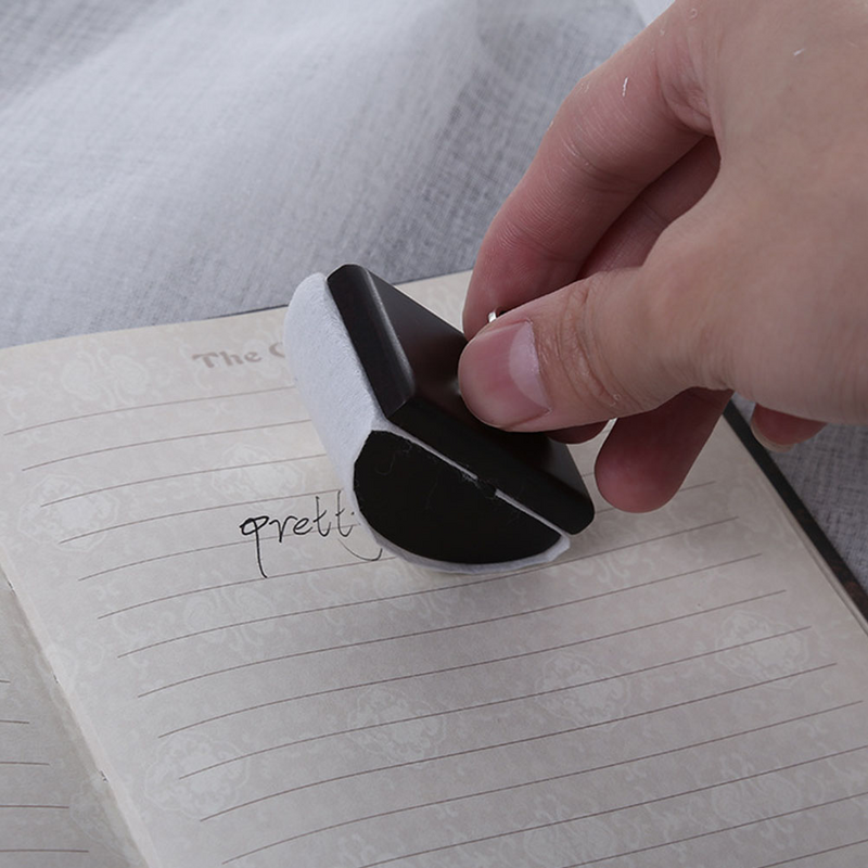 Scrivania da ufficio a bilanciere creativa in carta assorbente da 2 pezzi per la scrittura di cancelleria per studenti con penna per timbri ad asciugatura rapida