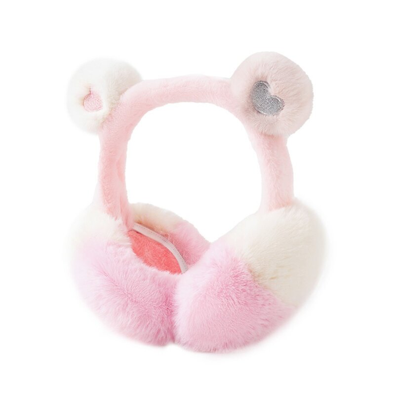 Wind and Cold Prevention Soft Plush Earmuffs Durable Warm Plush Warm Ear Warmer Kids Ear-Muffs Soft Girl Fur Headphones Earlap