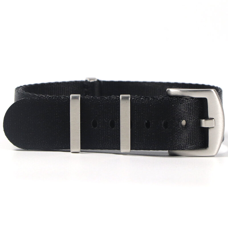 Soft Nylon Bracelet for Seiko Wristband Military Watch Band for Samsung Galaxy Nylon Strap ForOmega Seamaster 007  20mm 22mm
