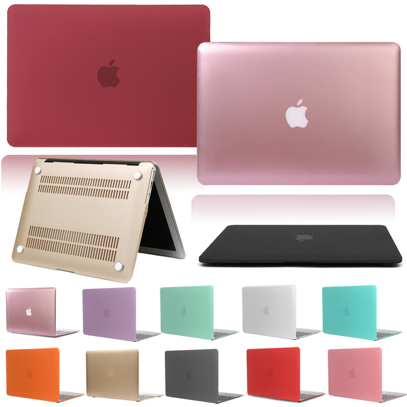 Etui na laptopa do Apple Macbook M1 Air Chip Pro Retina 11/12/13/15/16 cala obudowa laptopa, 2020 Touch Bar Air Pro Cover