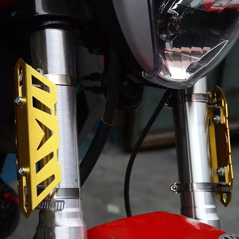 Aluminiowa amortyzator kurzu przedni widelec motocykla amortyzator wstrząsów osłona sprężyny akcesoria do ochrona bezpieczeństwa kurzu