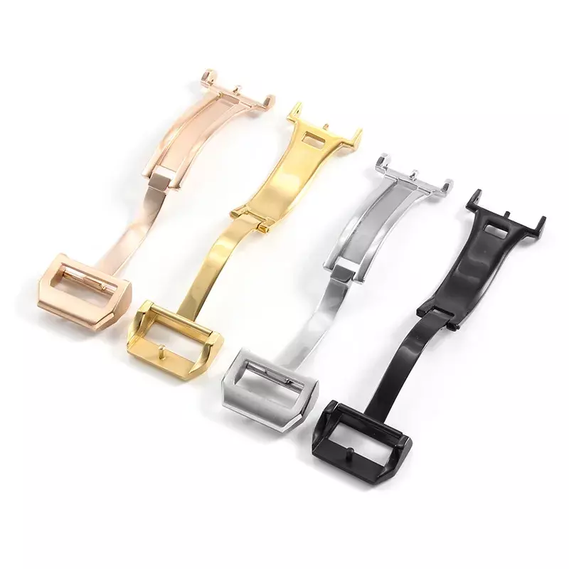 18mm Watch Accessories Buckle for IWC PORTUGUESE FAMILY Series Folding Butterfly Buckle Strap Buckle Strap Clasp