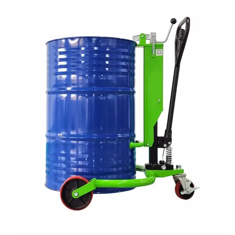 Hydraulic Drum Truck Handling Truck Manual Trolley Drum Loading and Unloading Trailer Forklift