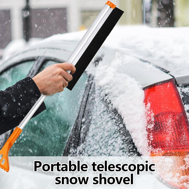 Съемный инструмент для удаления снега Технические характеристики 3 в 1 скребок для удаления снега щетка детали чистящие принадлежности для зимнего автомобиля
