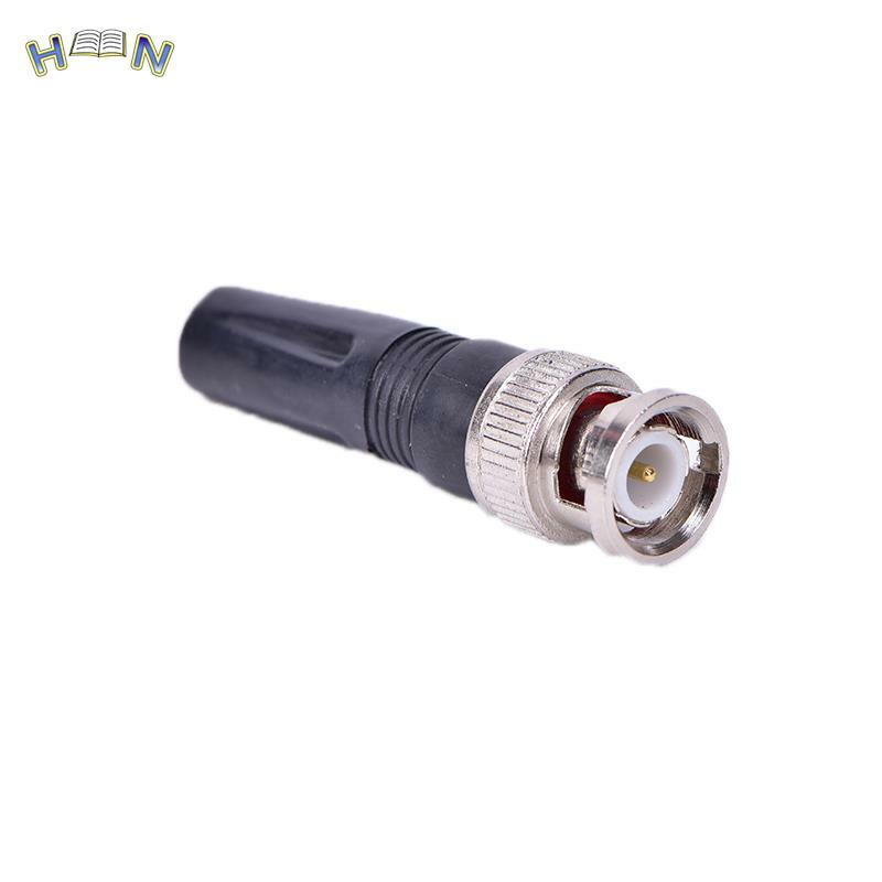 1pc Surveillance BNC Connector Male Plug Adapter For Twist-on Coaxial RG59 Cable For CCTV Camera Video/AUDIO Connector