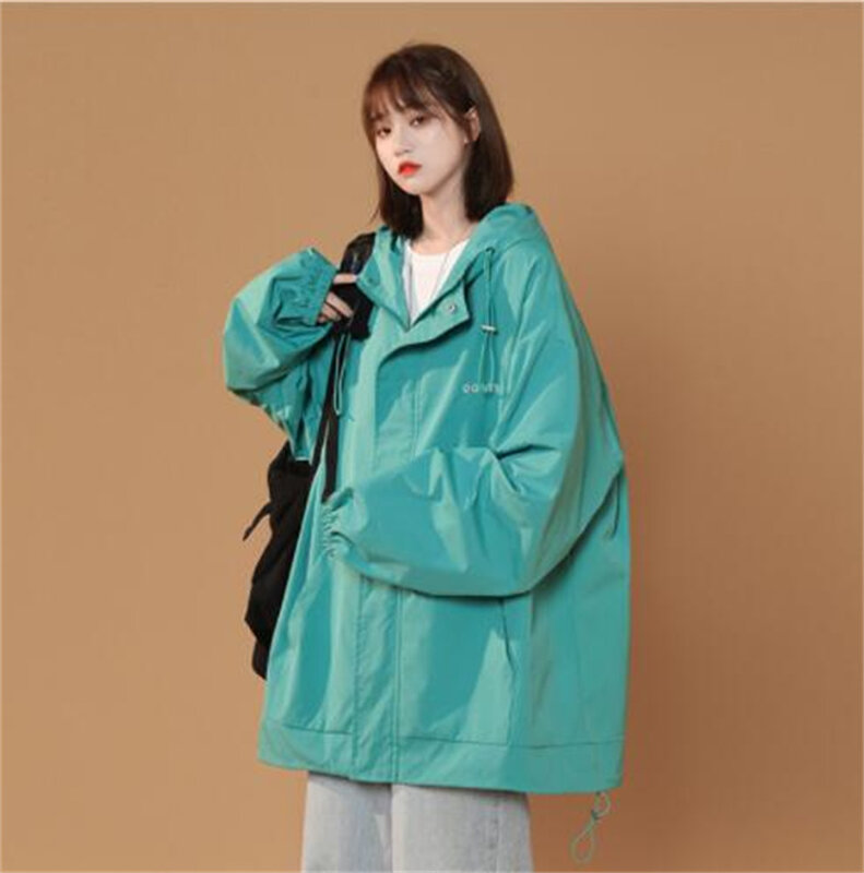 Casual Hooded Jackets Womens Clothing Spring Autumn Coats Tooling Oversized Tops 2022 New baseball uniform Outerwear Girls fp302
