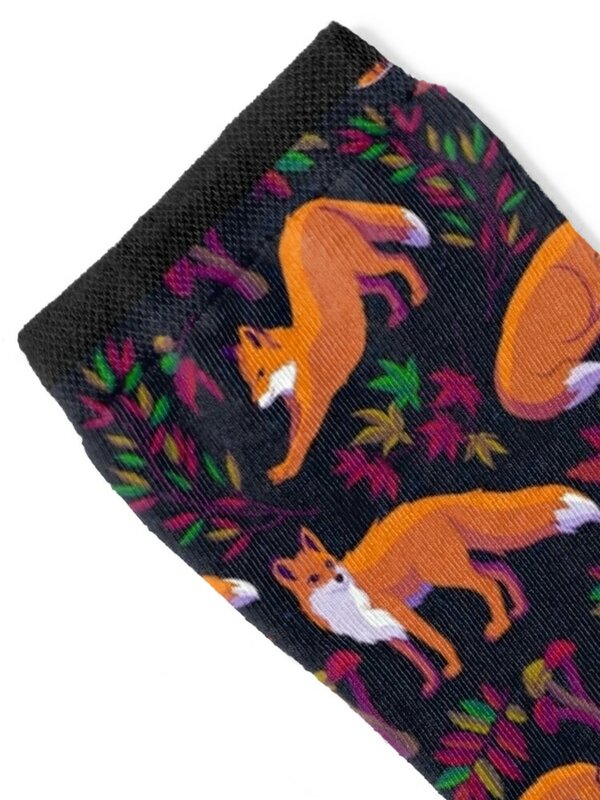 Chaussettes de renard de forêt pour hommes, cadeaux d'hiver, été, dames