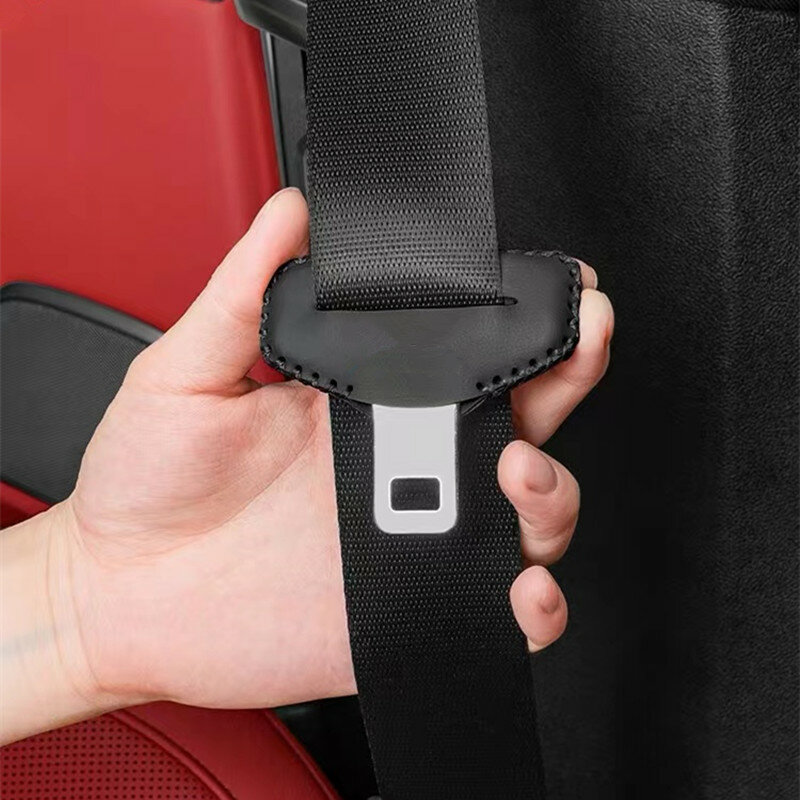 Réinitialisation de ceinture de sécurité de voiture avec logo M, protecteur de ceinture de sécurité, accessoires de couverture en cuir, BMW 2, 3, 4, 5, 6, 7 Series Bery Tage, X5, X6
