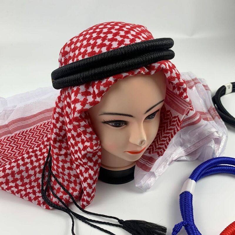 Arabic Kids Headband Tax Products Turkey Adult Muslim Hat Man Headscarf Saudi Arabia UAE Dubai Islamic Clothing Prayer Cap Kufi