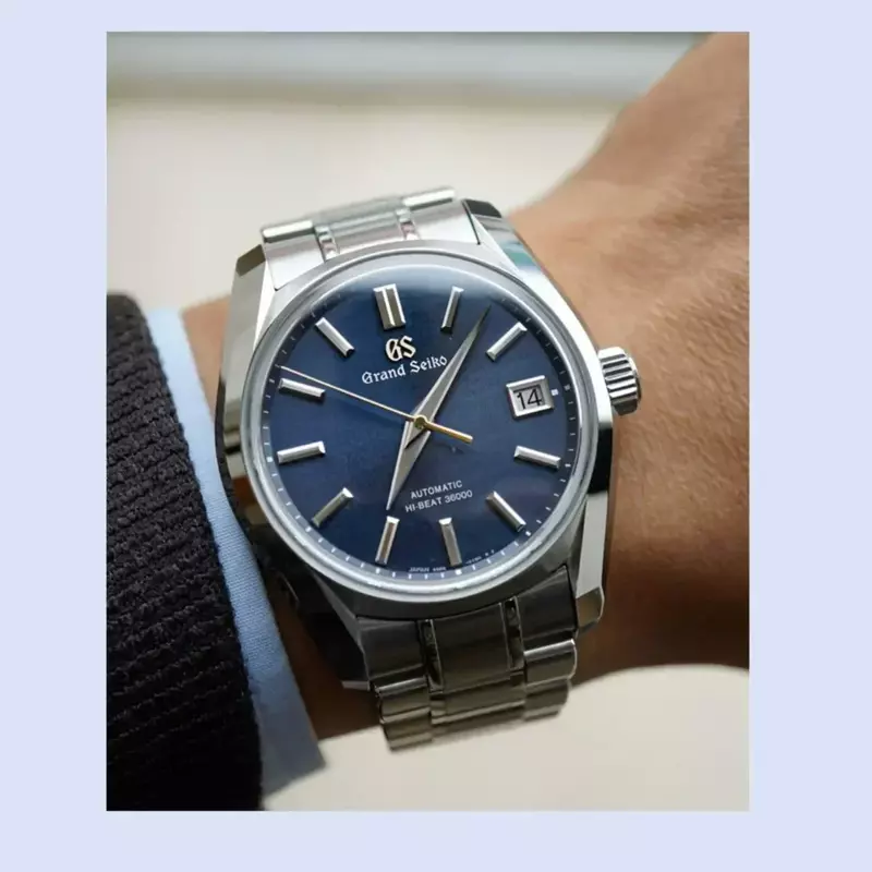 Relógio de quartzo não mecânico em aço inoxidável para homens, série esportiva, Hi Beat, designer de luxo, marca famosa, 2024