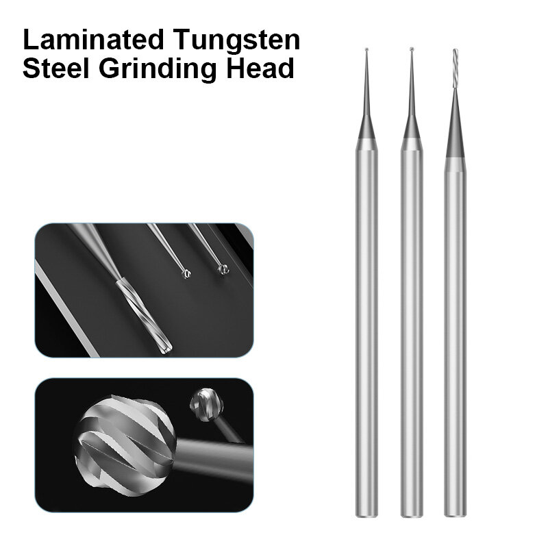 Testa di rettifica in acciaio al tungsteno laminato MaAnt 0.4mm 0.5mm 0.6mm precisione in acciaio legato di alta qualità della testa di molatura dei denti della taglierina