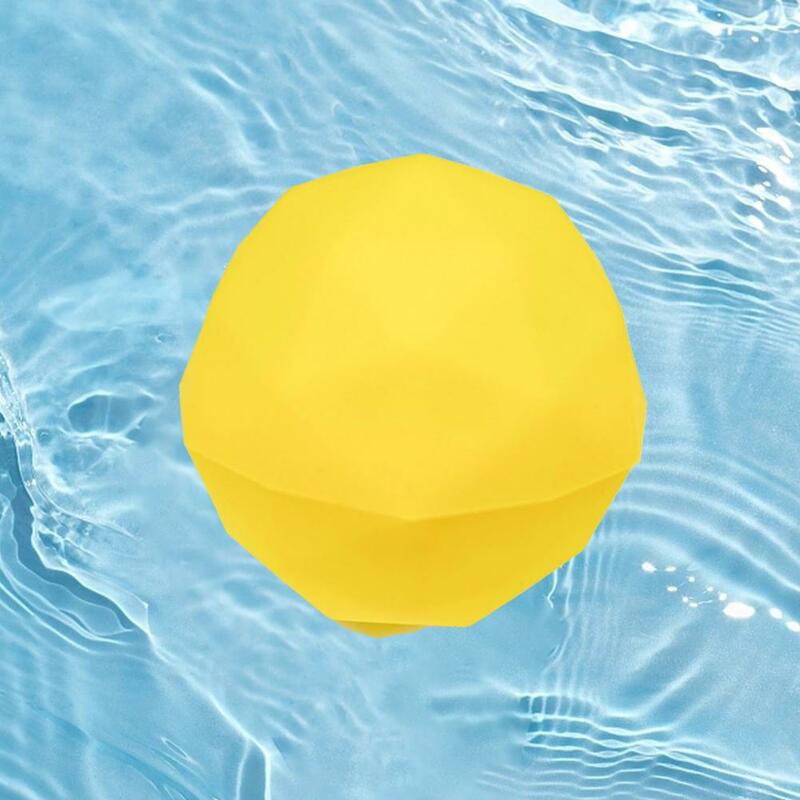 Brinquedo de bola de silicone para crianças, jogo de balão reutilizável, praia à beira-mar, verão