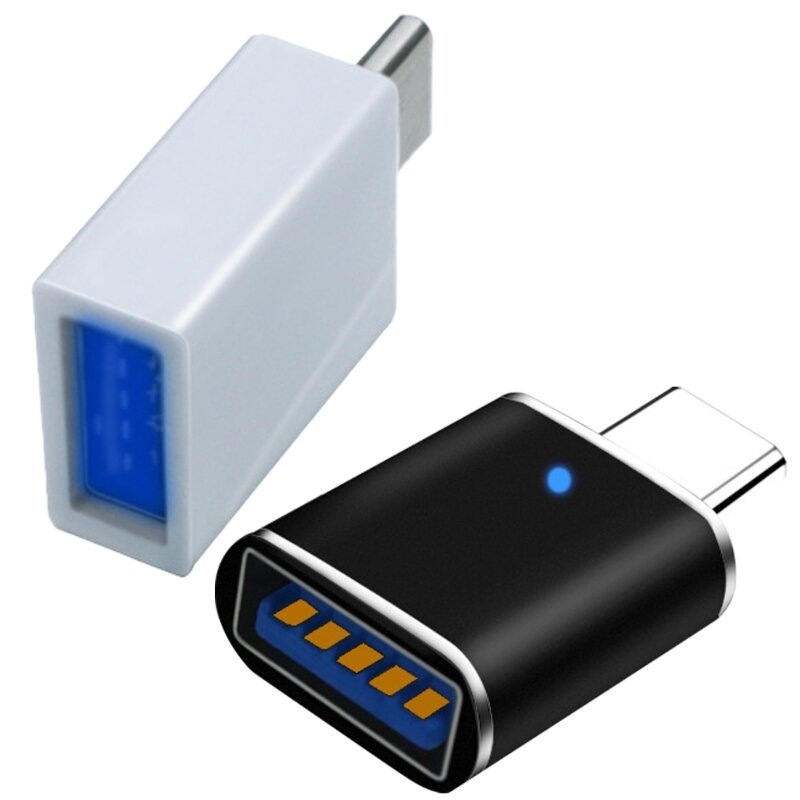 Type to USB Adapter USB3.0 Transmission Speed USB Male to USB Female OTG Converters Conversion Head for USB Fan