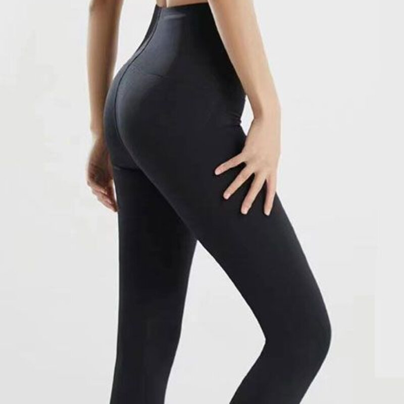 Ankle-length Leggings Women Chic Abdomen Running Casual Ladies Solid Simple All-match Comfortable High Waist Slim Breathable