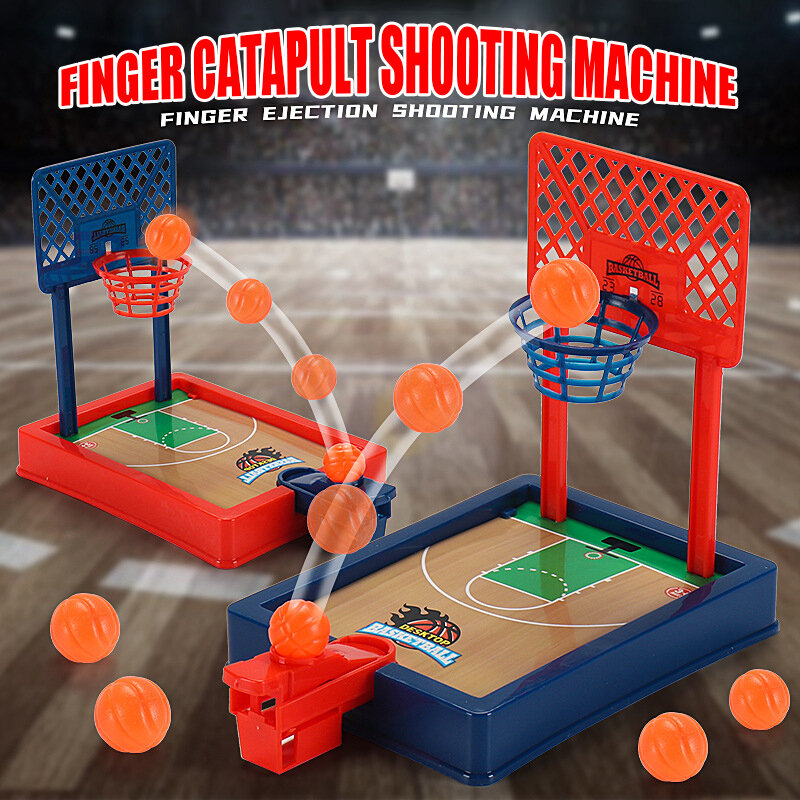 Mini machine de tir au doigt pour enfants, machine de basket-ball, table pour bébé, bureau amusant, petit jouet coule